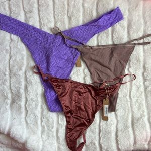 SKIMS 4x Panties Bundle 3/$28